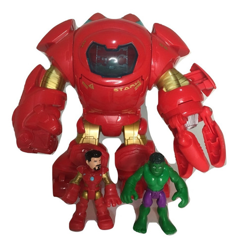 Figura Hulkbuster Armadura Iron Man Imaginext