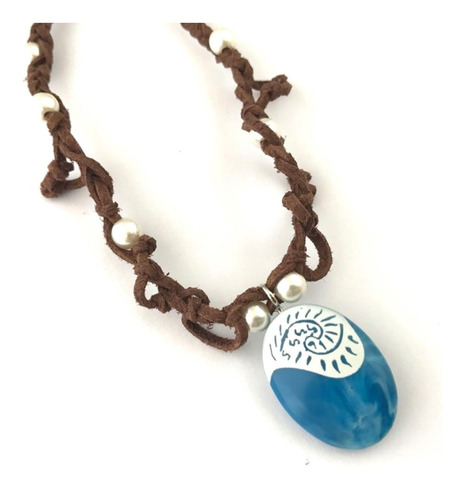 Moana Dije Collar Importacion Corazon De Tefiti