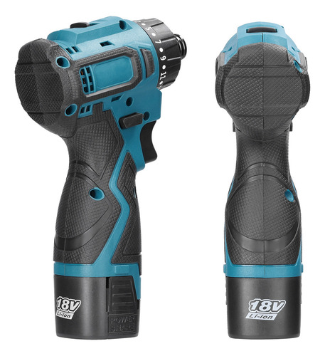 Destornillador De Litio De 18 V Con Control De Par Ajustable
