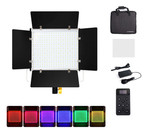 Luz De Fotografía Bicolor Andoer W480rgb, Luz Led De 40 W