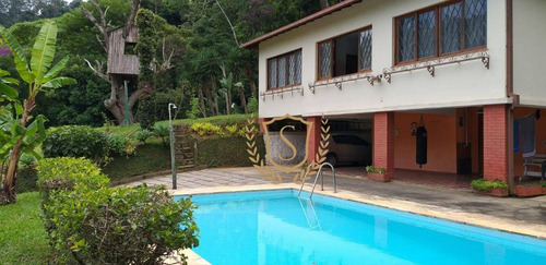 Casa Com 3 Dormitórios À Venda, 147 M² Por R$ 490.000,00 - Granja Florestal - Teresópolis/rj - Ca0449