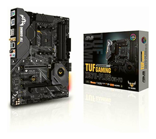 Asus Am4 Tuf Gaming X570-plus Placa Base Atx Pcie 4 Dual M.2