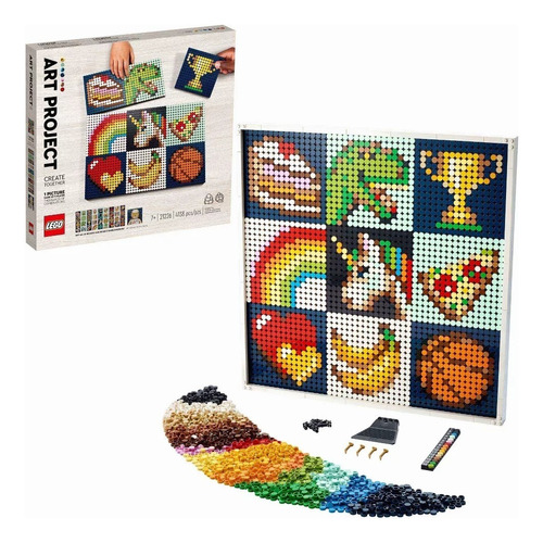 Kit Lego Art Proyecto De Arte Creación Conjunta 21226 Cantidad de piezas 4138