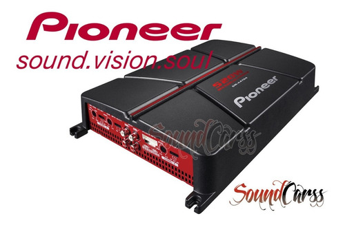 Potencia Puenteable Pioneer Gm-a4704. 4 Canales 520w.