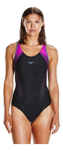 Enteriza Natación Speedo Fit Laneback Mujer Endurance10