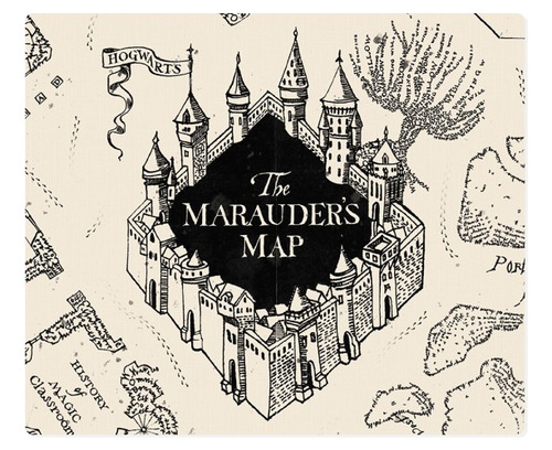 Mousepad Mapa Harry Potter