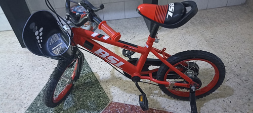 Bicicleta Rin 14, Bsl, Color Rojo 