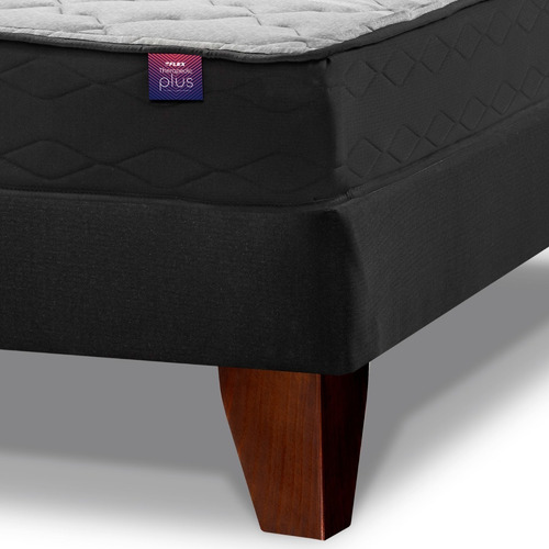 Imagen 4 de 6 de Cama Europea Therapedic Plus Flex 2 Plazas Bd + Resp Modern
