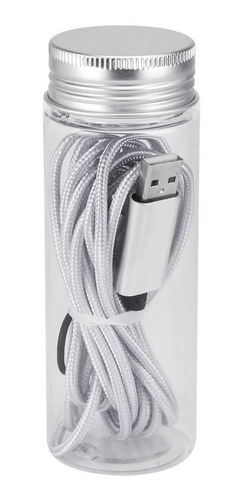 Cable Bucarest Con Usb, 8 Pin, Micro Usb Y Tipo C - 5pz