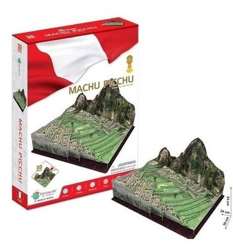 Rompecabezas 3d: Machu Picchu. Cubic Fun
