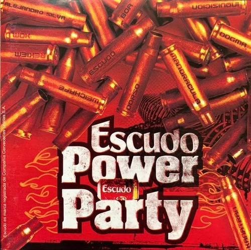 Escudo Power Party - Varias Bandas Chilenas (detalle)