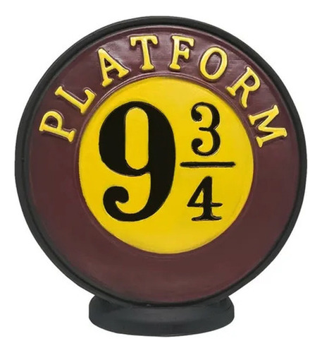 Cofre 3d Harry Potter Platform 9 ¾ Hogwarts Bruxo Cofrinho