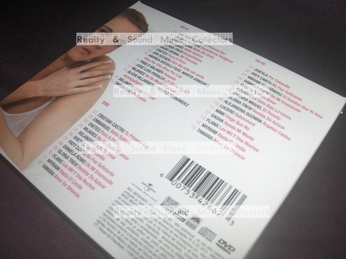 Pienso En Ti 2 Cds + Dvd Emmanuel Belanova Trevi Flans Sasha (Usado)