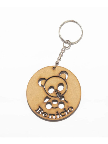 Imagen 2 de 10 de Llaveros De Mdf Personalizados Paquete 10 Unidades