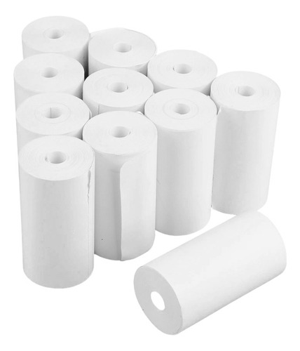 Rollos Papel Térmico 57mm X 25 Mts Caja 25und