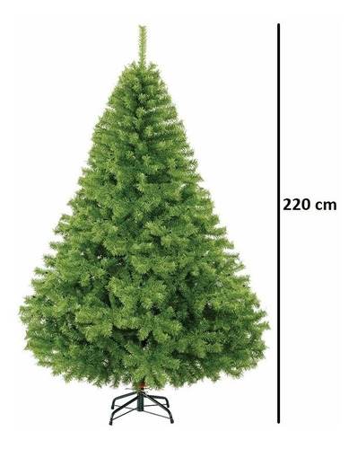 Árbol Navideño Pino Pachón Naviplastic Navi Canadiense 2.2m