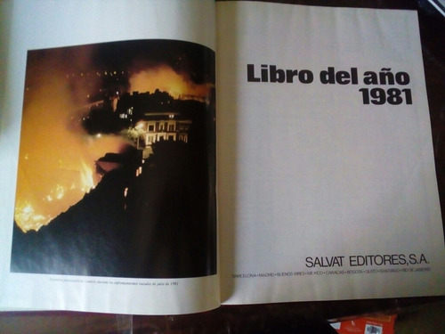 El Libro Del Año 1891 Editorial Salvat