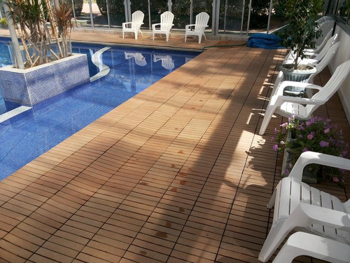 Piso Deck Para Piscina, Jardines, Patios, Terrazas, Techos
