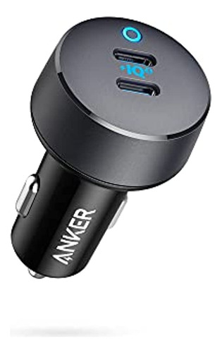 Anker Usb C Car Charger, 40w 2-port Poweriq 3.0 Type C Car A