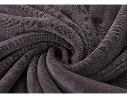 Mylsmple Microfiber Luxury Grey Toalla De Baño Extra Large B