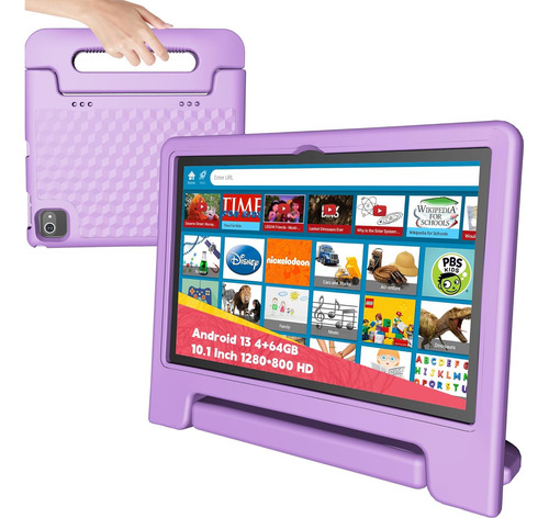 Tableta Infantil De 10 Pulgadas, Tableta Para Ninos Android