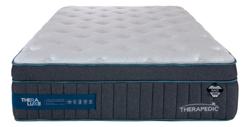 Colchón Individual Resortes Therapedic Lyra 37 Cm Suave