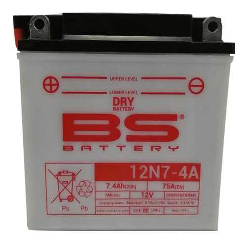 Bateria En125/gn 12n7-4a Colmotos