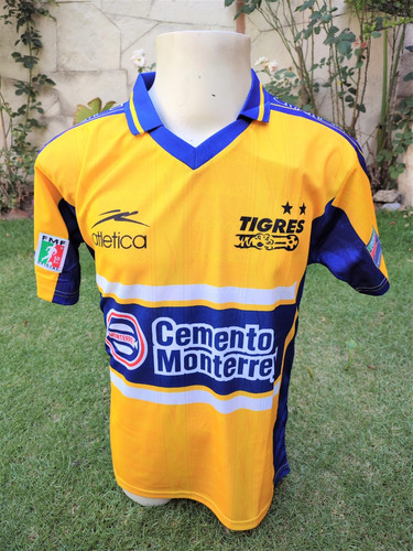 Jersey Tigres Uanl Retro 2000 Local Talla L