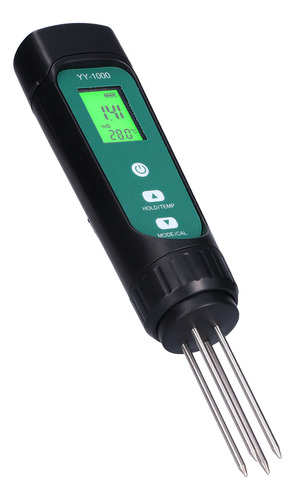 Medidor De Temperatura Y Humedad Soil Tester 3 En 1 Ec
