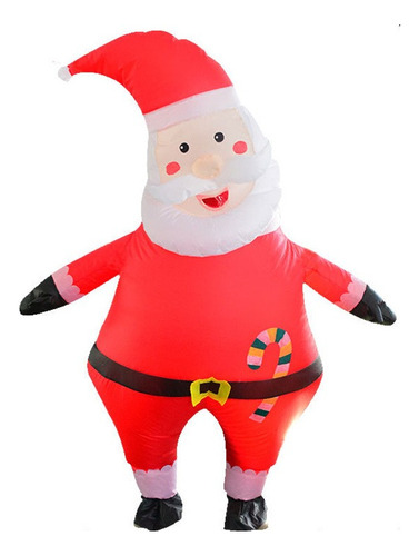 Disfraz Inflable Mascota Para Navidad Disfraz De Papá Noel