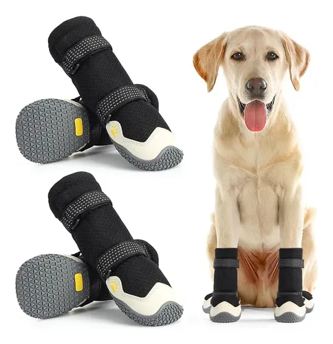 Zapatos Para Perros Para Pavimento Caliente Botas Antidesliz