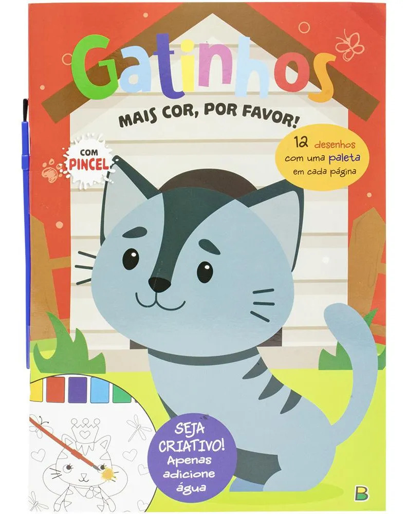 Mais Cor, Por Favor! Gatinhos