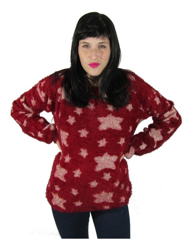 Sweater Mujer Piel De Mono Liviano Abrigo Dama Frio Ynsignya