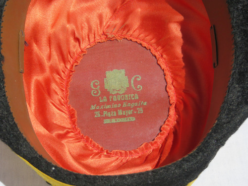 Tricornio De Gala Guardia Civil Época 1960 (Usado)