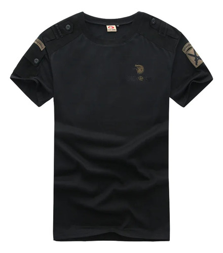 Camiseta Táctica Militar Para Hombre, Uniforme Cargo, Corto