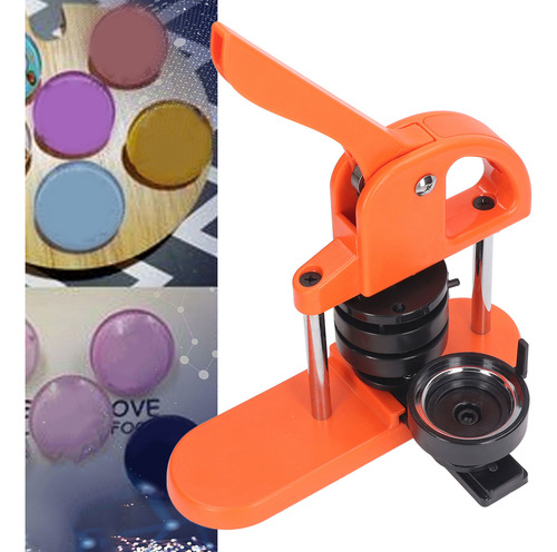 Pin Maker Machine Button Diy Button Press Kit 100 Peças