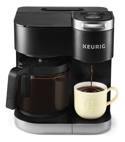 K-duo Cafetera De Cápsulas Y Jarra K-cup De Una Sola Porción