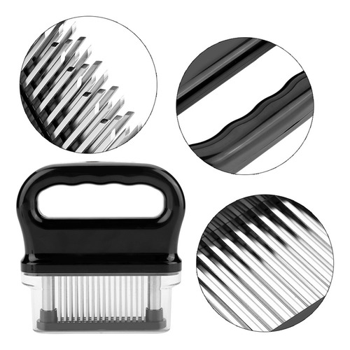 Gtx Ablandador De Cuchillas De Aguja 48 De Acero Inoxidable
