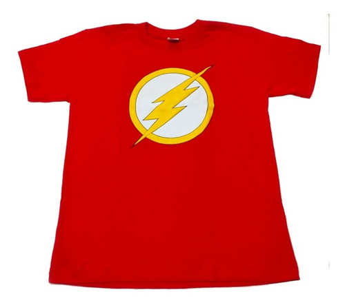 Camiseta Flash Logo, Superhéroes Dc