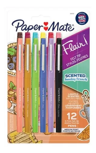 Paper:Mate Stylo feutre Flair SCENTED, blister de 12 sur