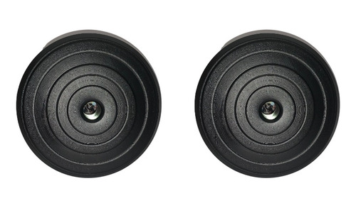 Par De Discos De 5 Kg C/u (aprox) Para Barra De Ejercicio