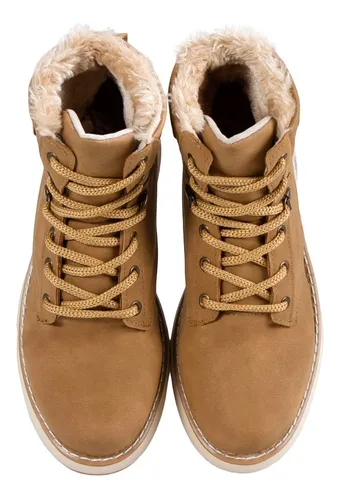 Botas Zapatos Mujer Con Peluche Borcegos Ca a Media 65