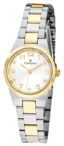Relógio Champion Prata E Dourado Pequeno Ch26846s
