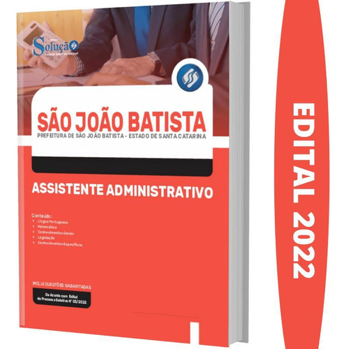 Apostila Concurso São João Batista Assistente Administrativo