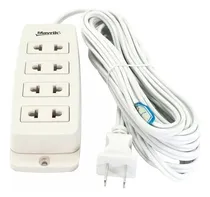 Comprar Extensión Eléctrica 4 Entradas  Europa\u002Famé Multicontactos 5m