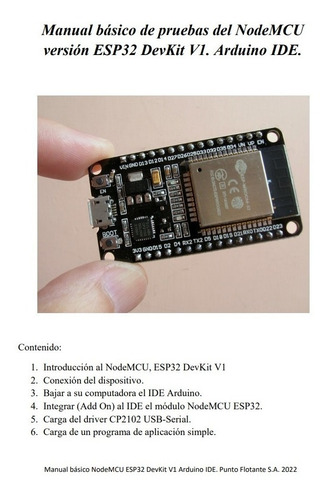 Starter Kit Nodemcu Esp32 30 Pin Devkit V1 Wifi Bluetooth