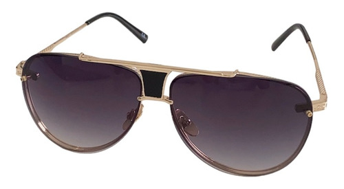 Lentes Piloto Decade Two Classic Mach Estilo Italiano Unisex