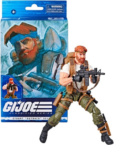 Gi Joe Struart Outback Figura De Acción Army Military 