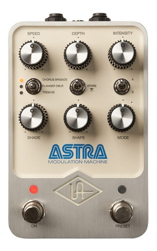 Pedal Universal Audio Astra Modulation Machine Para Guitarra