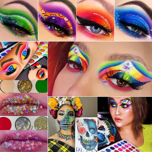 De'lanci - Paleta De Sombra De Ojos De Color Profesional De